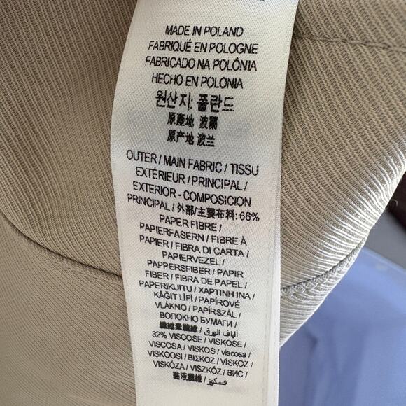 Burberry off-centre canvas trench jacket Light Beige 6 $2999 - Picture 9 of 11